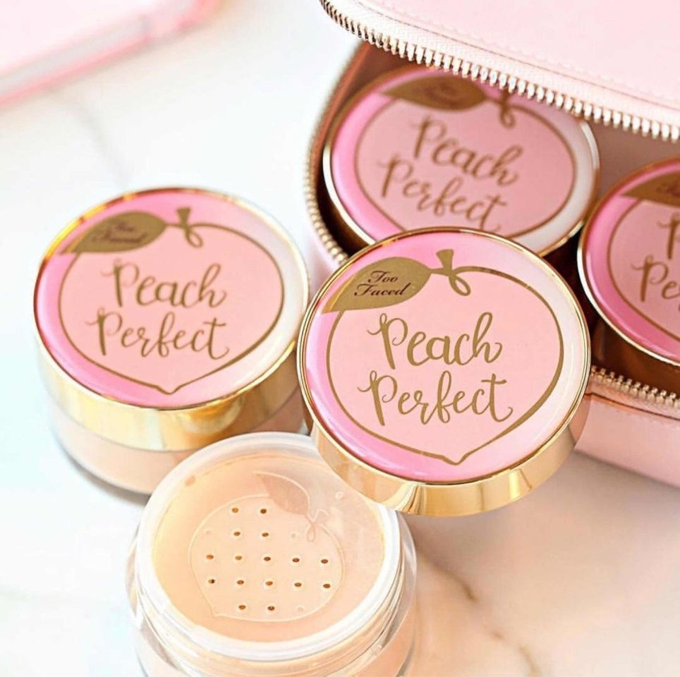 Moda Pó Matificante Too Faced Peach Perfect Peaches And Cream