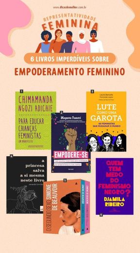 Livros sobre Empoderamento Feminino