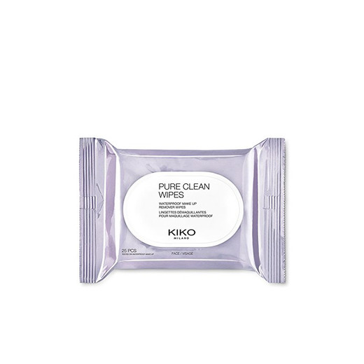 Kiko Milano - Toallitas limpiadoras puras - Un paquete de 25 toallitas