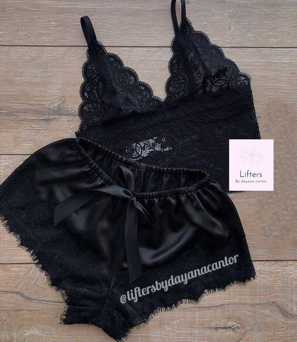 Social Pijama preto 