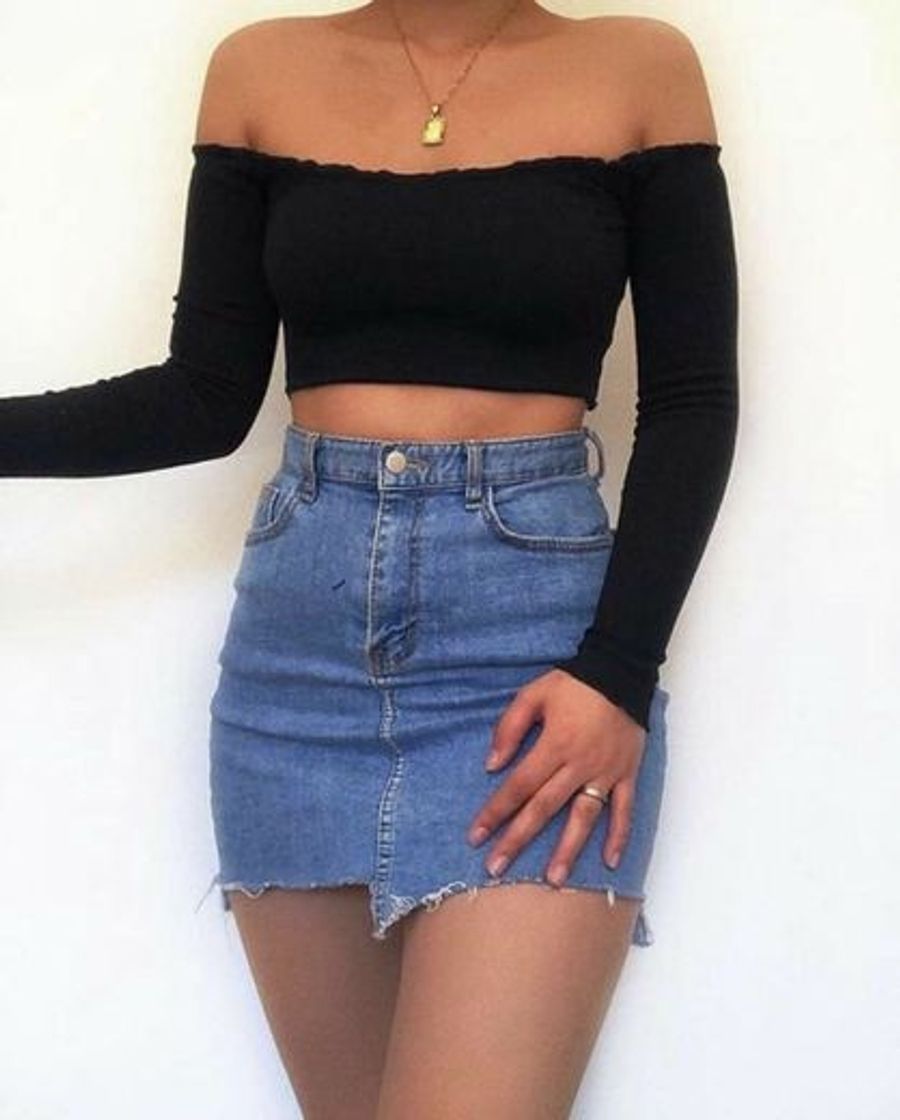 Moda 🦋Cropped manga longa🦋