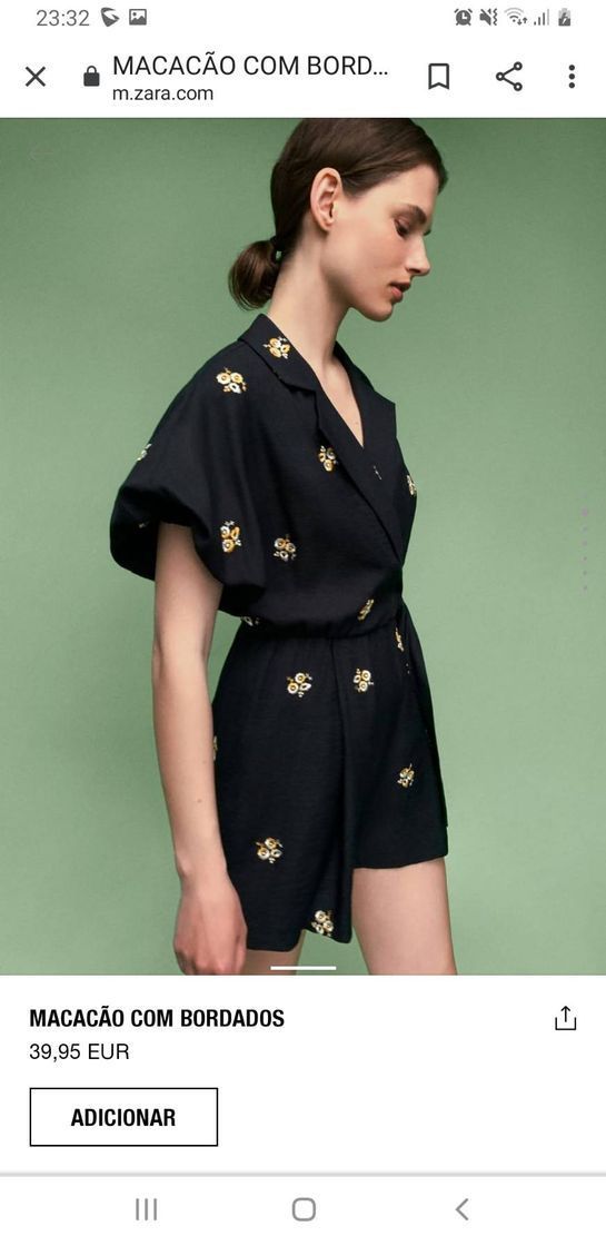 Social Macacão Zara