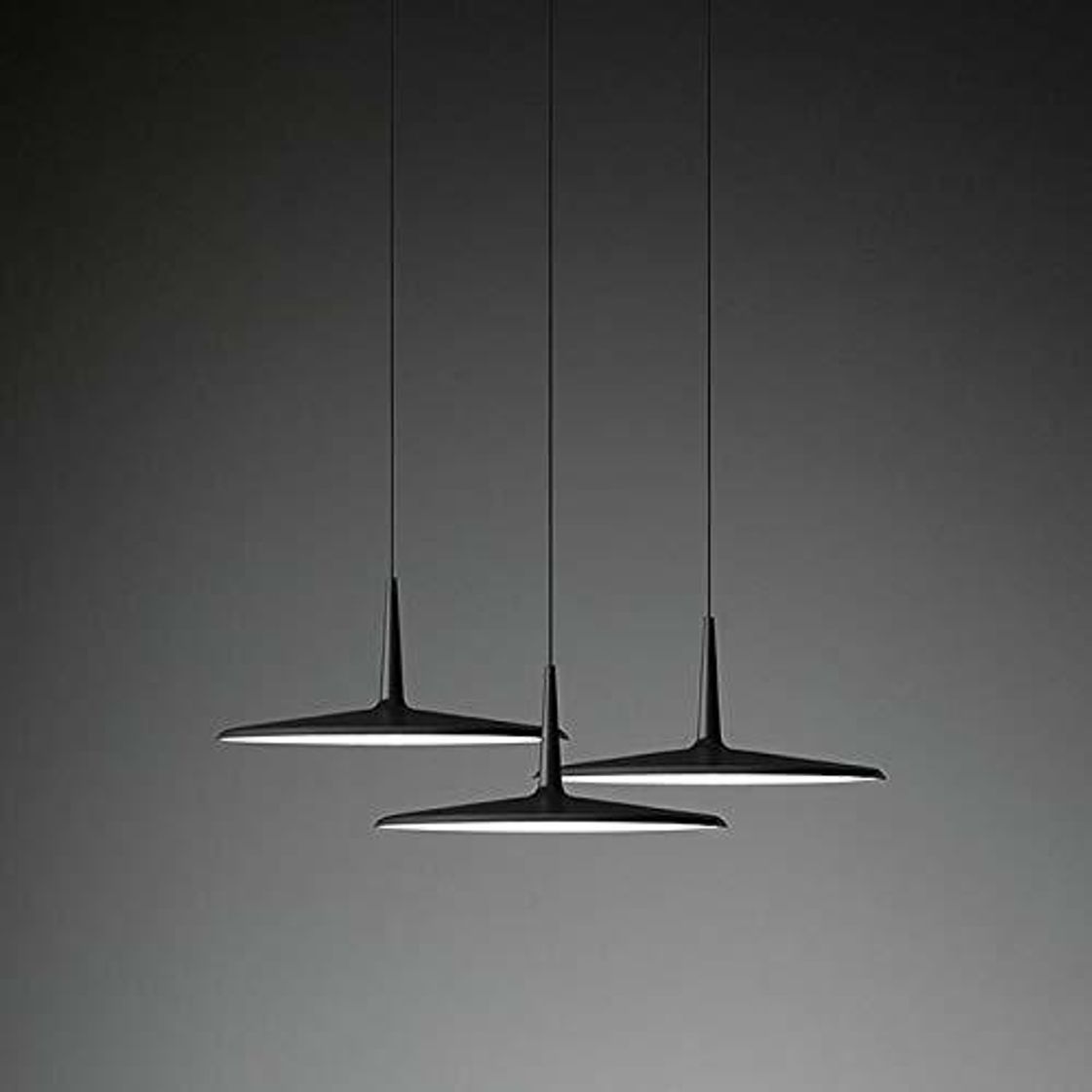 Product vibia – lámpara Colgante vibia skan 3 Luces – Grafito