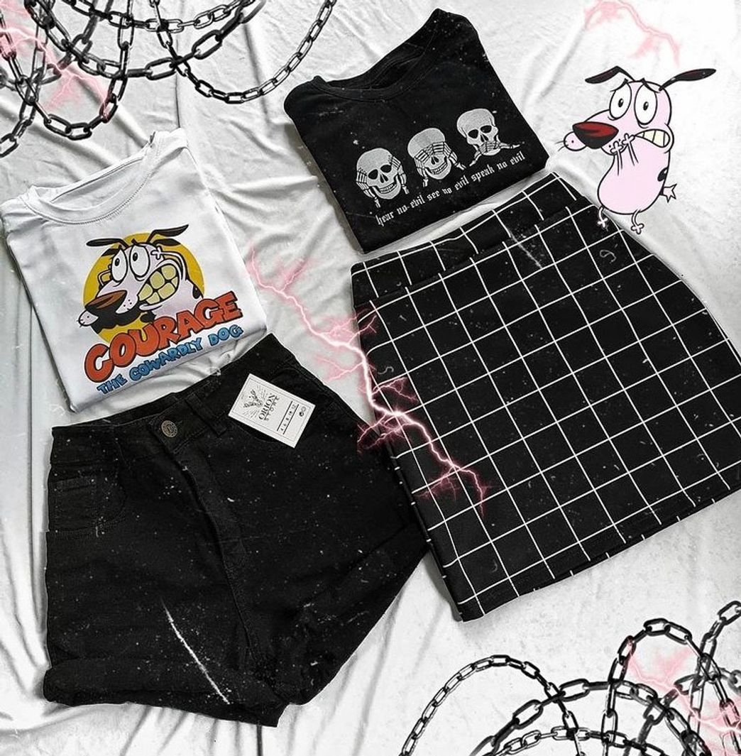 Moda Camisa calaveras