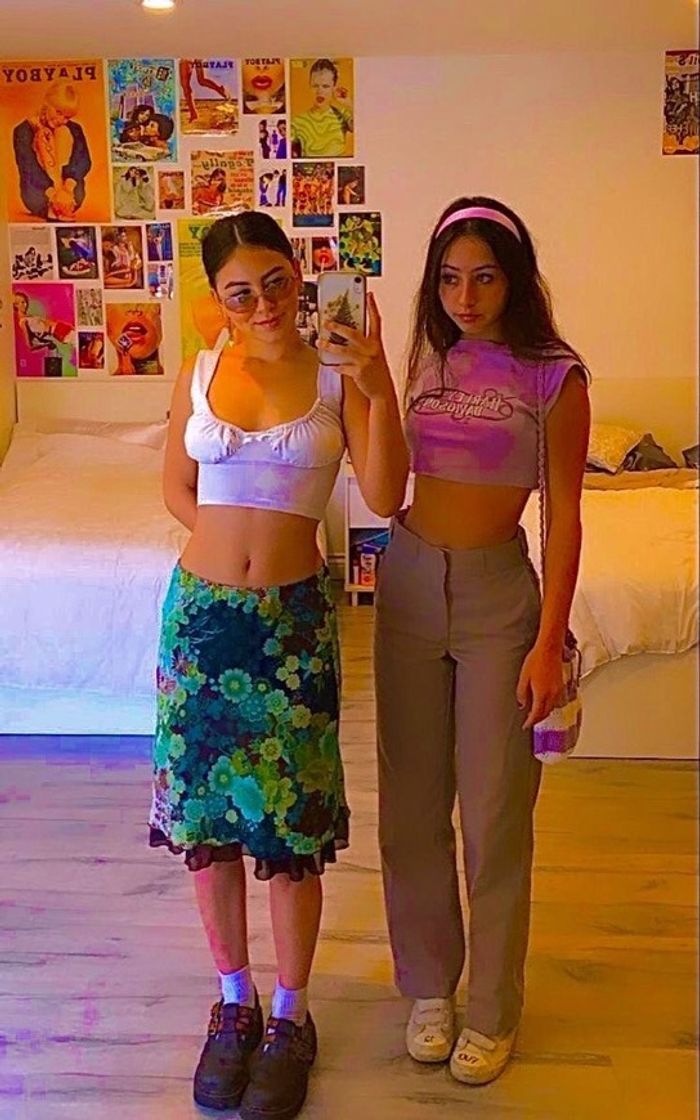 indie kid with friends