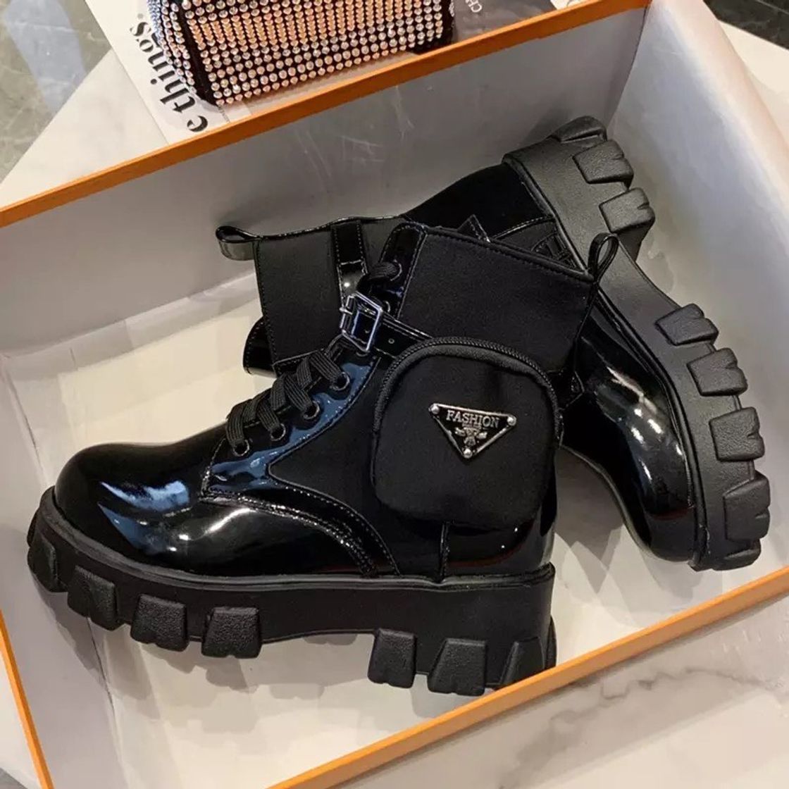 Social Botas pretas
