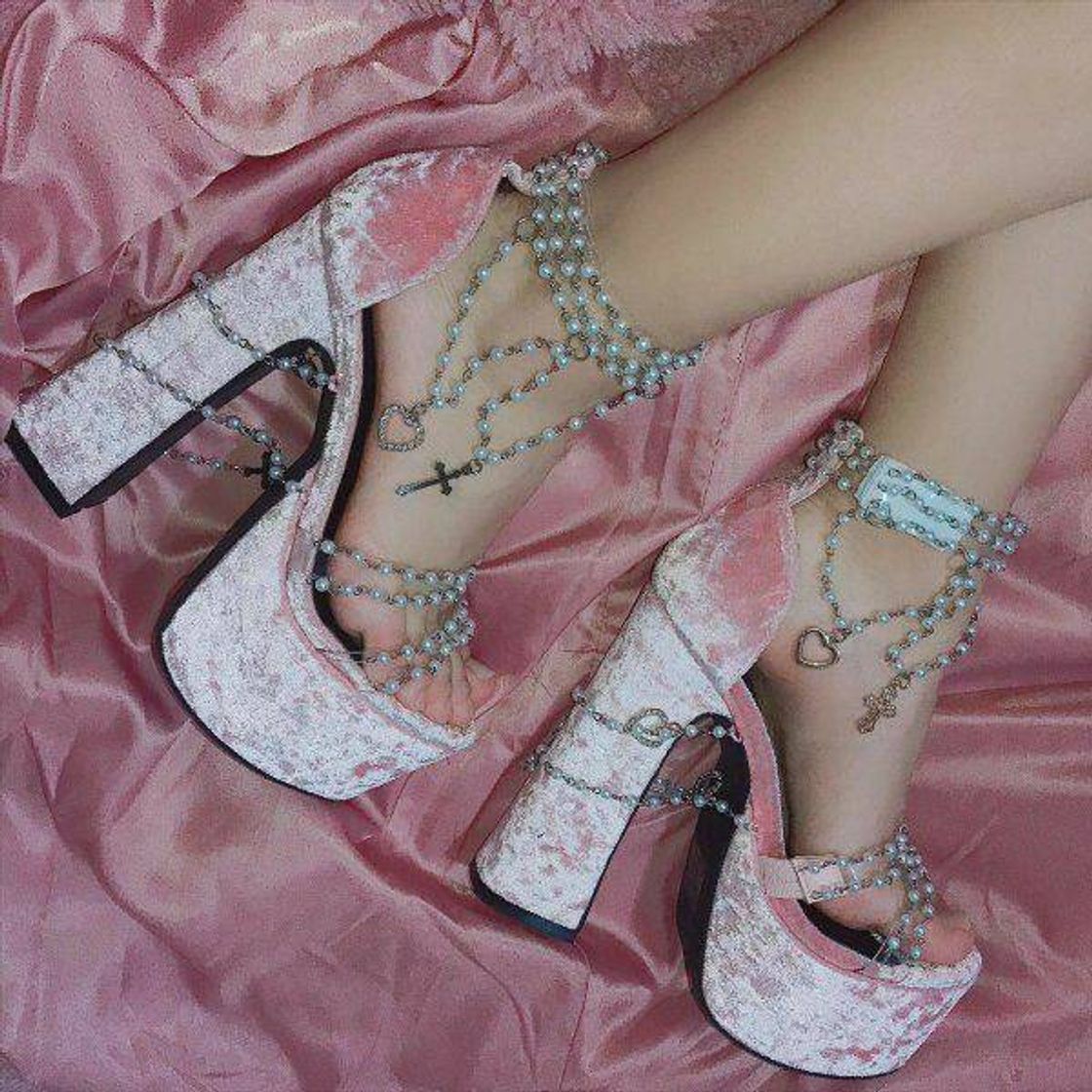 Fashion Sugar Thrillz Holy Revelation Platform Heels

