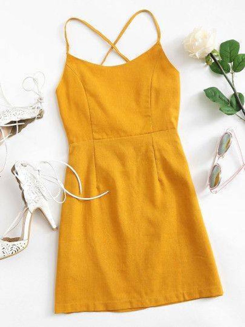 Producto Vestido amarillo 