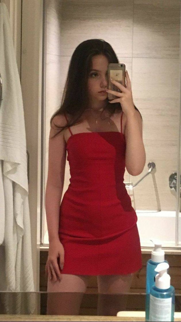 Fashion red dress