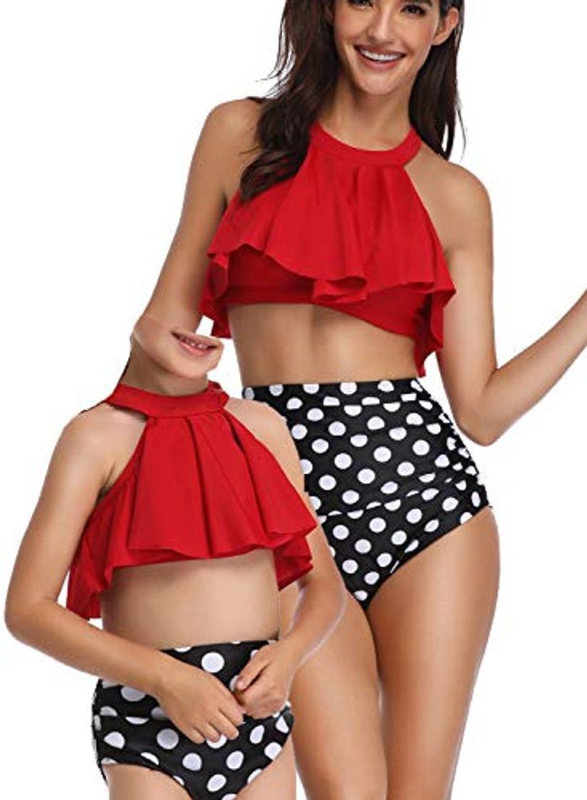 Products Sixyotie Madre e Hija Bikinis Traje de baño Padre-Hijo Bikini Traje de