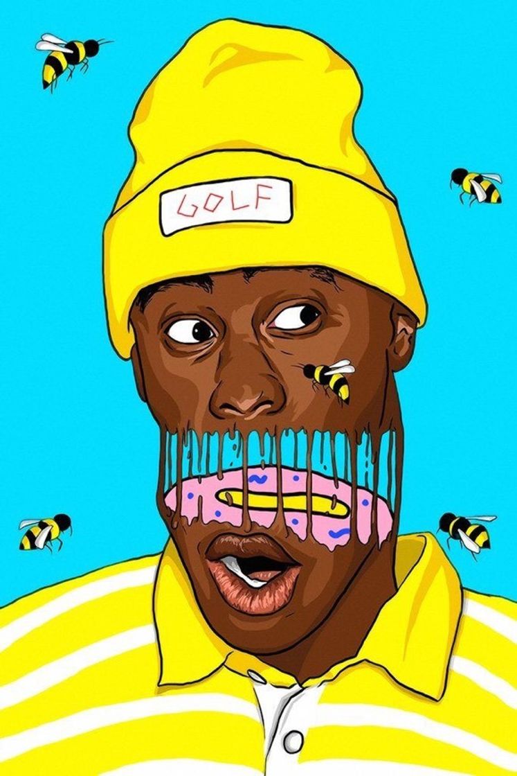 App Tyler, the creator Bees Art Poster