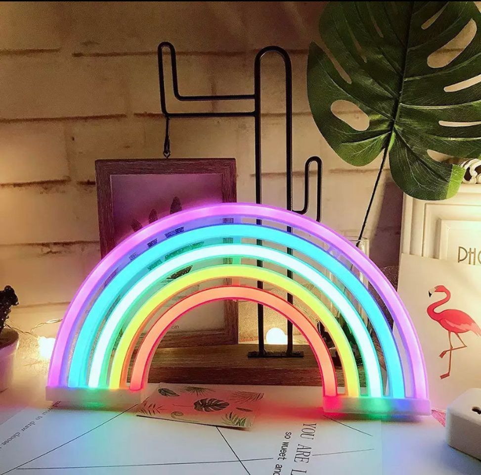 Social LED arcoiris