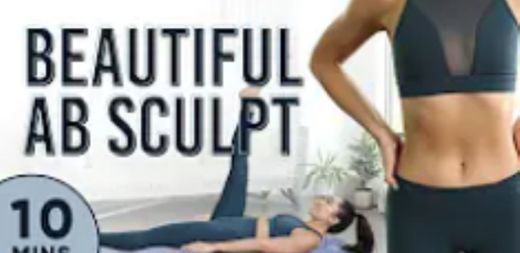 10 Minute Beautiful Ab Sculpt Pilates Workout - YouTube