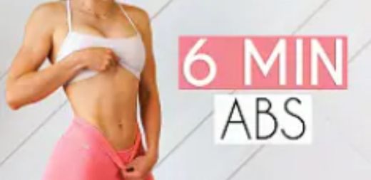 6 MIN FLAT ABS WORKOUT (At Home No Equipment) - YouTube