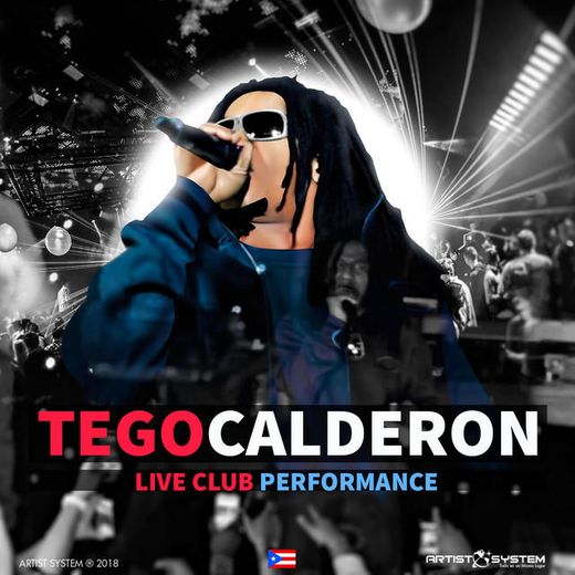 Es un secreto - Tego Calderon Live Club Performance