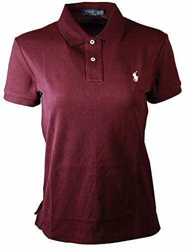 Moda Polo Ralph Lauren Women's Classic Fit Mesh Polo Shirt