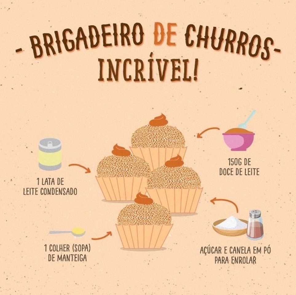 Fashion Brigadeiro de Churros 