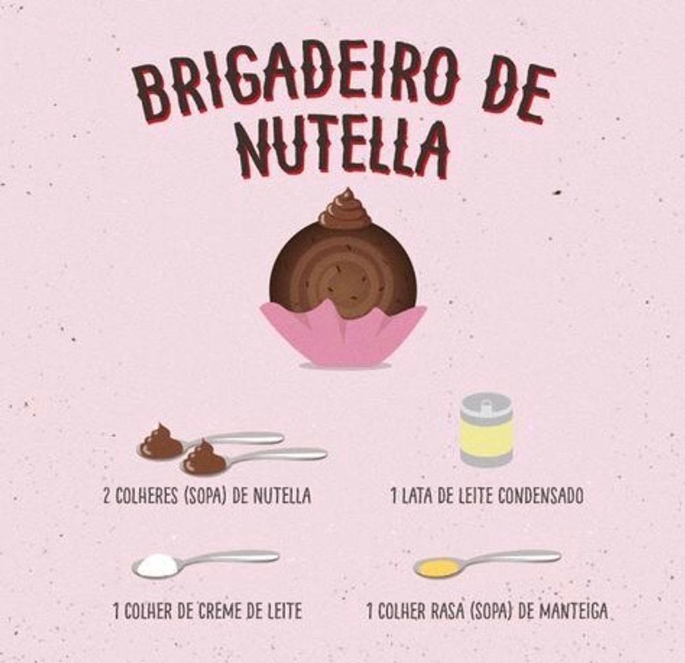 Moda Brigadeiro de Nutella 