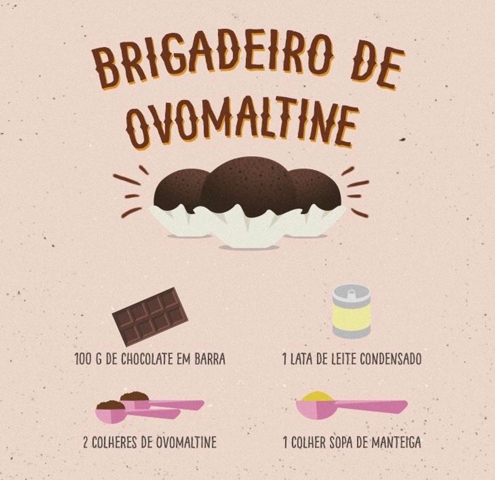 Fashion Brigadeiro de Ovomaltine 