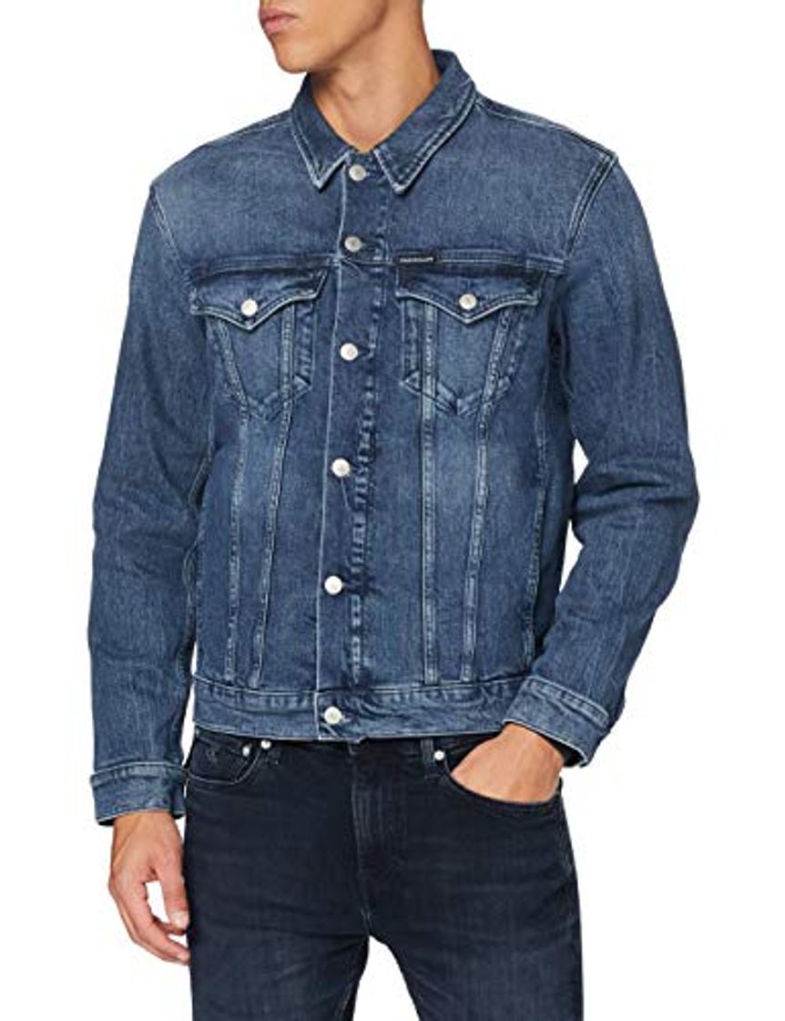 Fashion Calvin Klein Foundation Denim Jacket Chaqueta