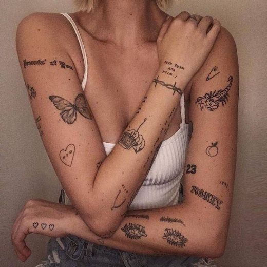tatuagem minimalista