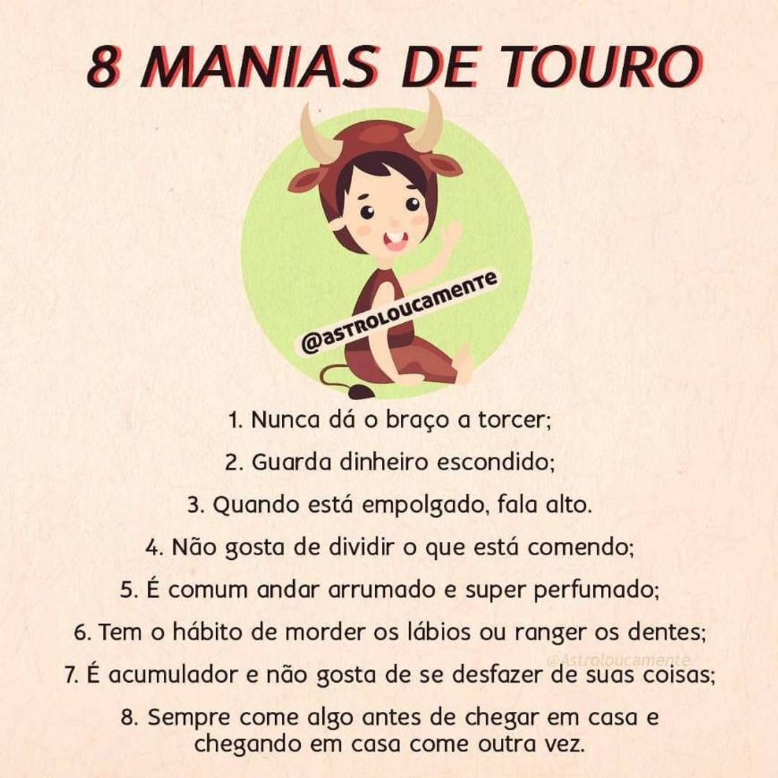 Moda Signo de touro