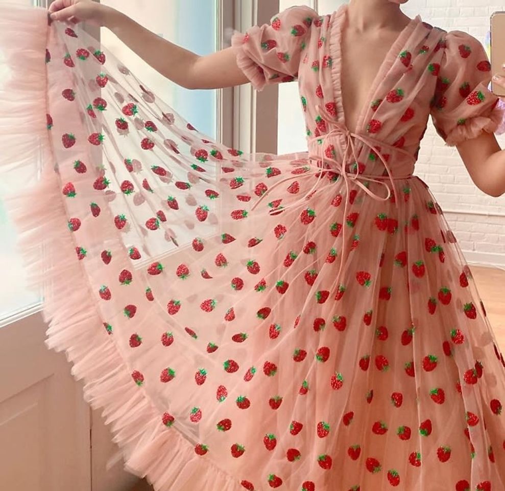 Moda Strawberry dress 🍓