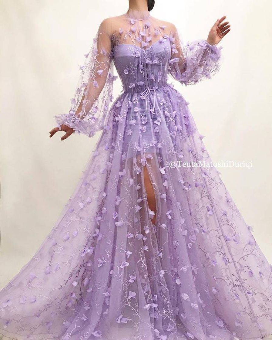 Fashion Vestido purple 👗💜