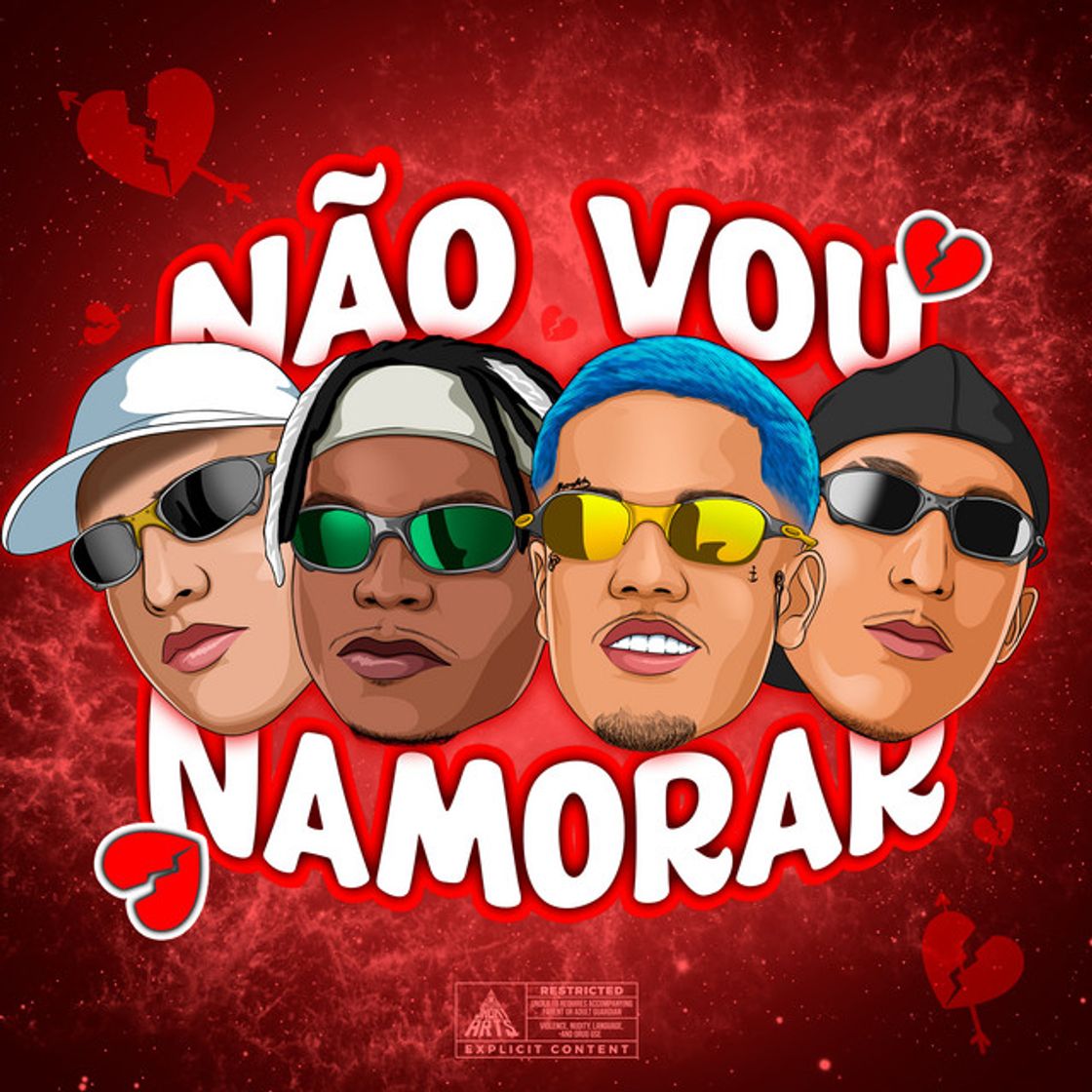 Canción Não Vou Namorar