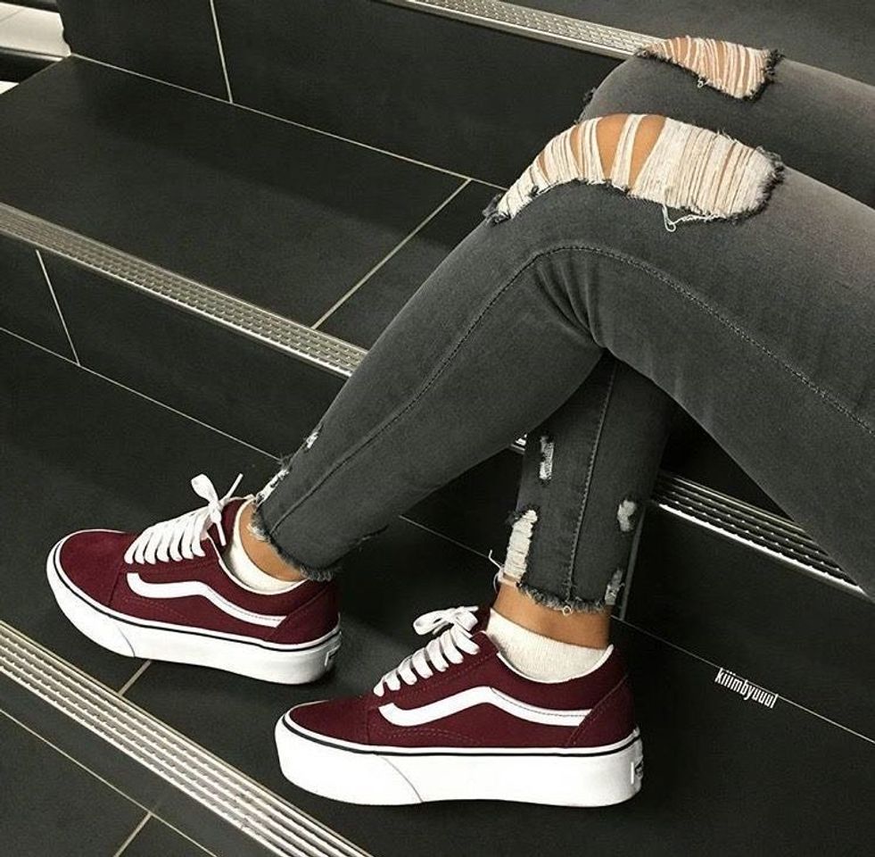 Fashion Vans vinho