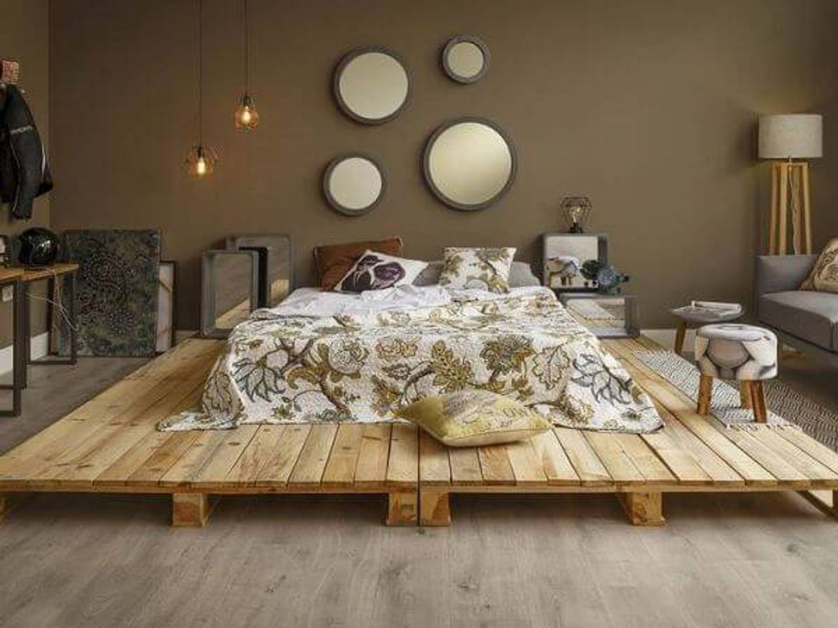 Fashion Quarto decorado com Pallet