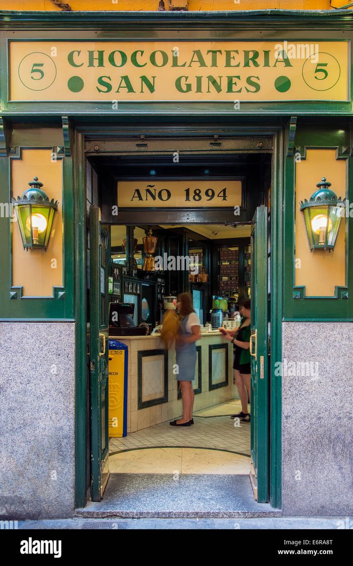 Restaurantes Chocolatería San Ginés