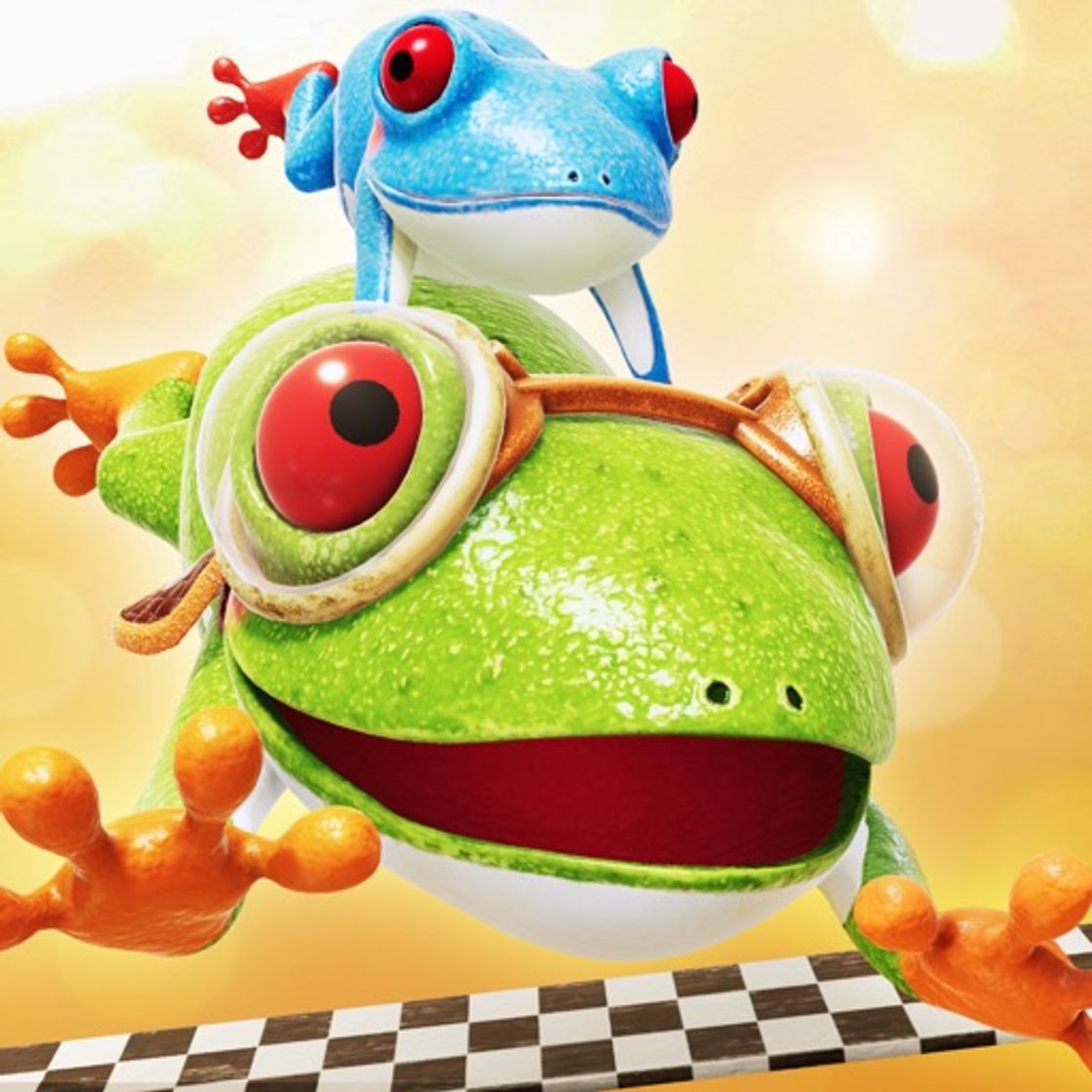 App Frogger in Toy Town