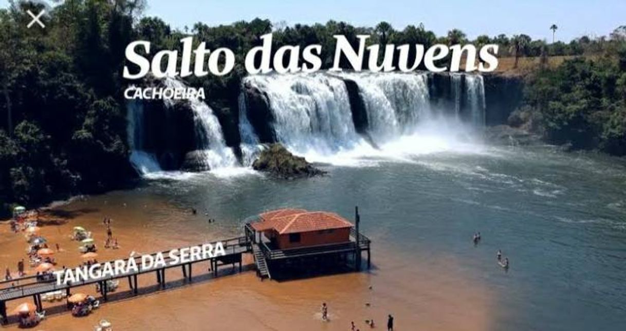 Lugar Cachoeira Salto das Nuvens