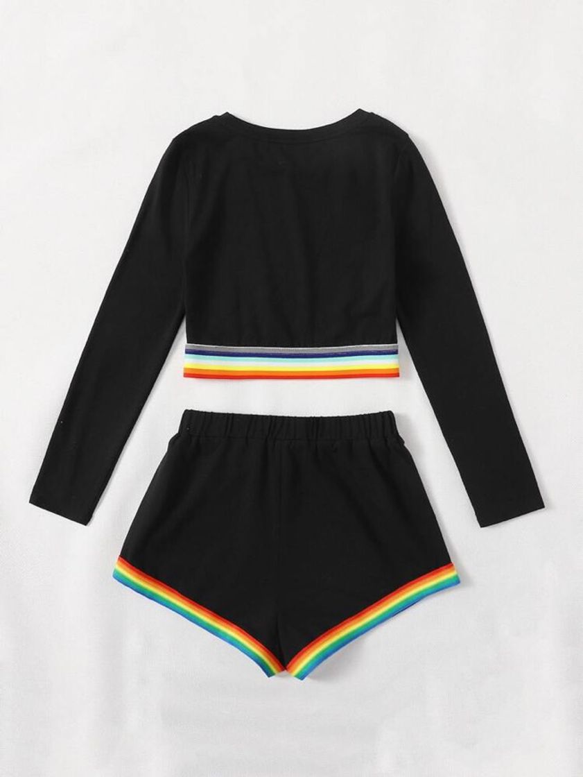 Moda conjunto lgbt shein