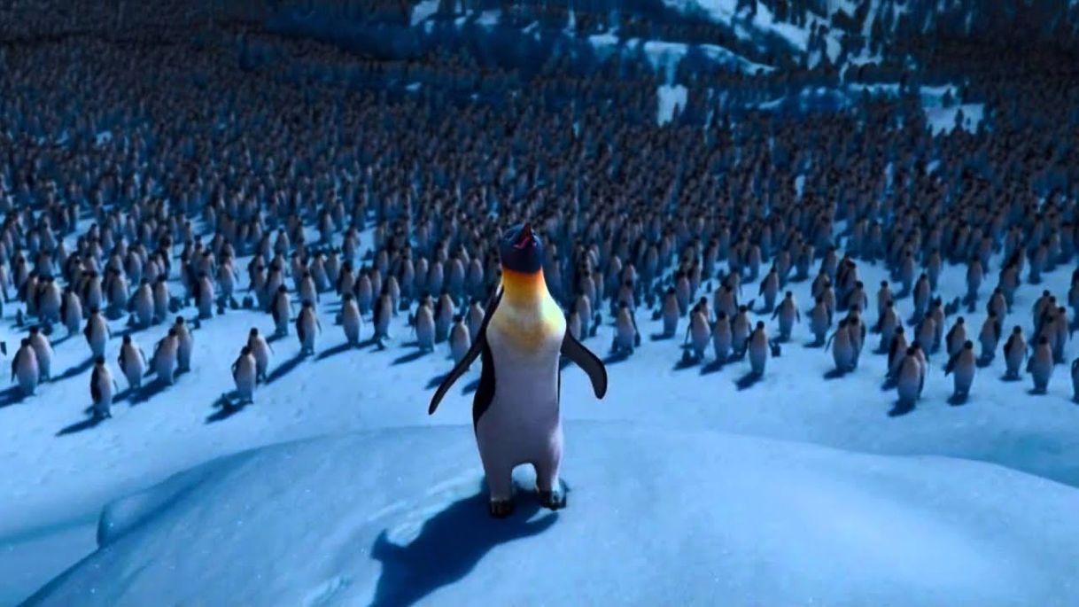 Moda Un puente de luz-Happy feet 2. 🐧🐧🖤🐧