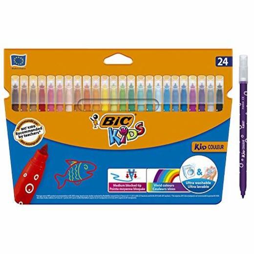 BIC Kids Kid Couleur rotuladores punta media - colores Surtidos