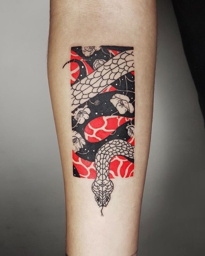 Tatuaje serpiente 🐍 1