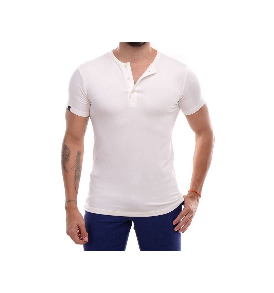 Fashion Camiseta Henley