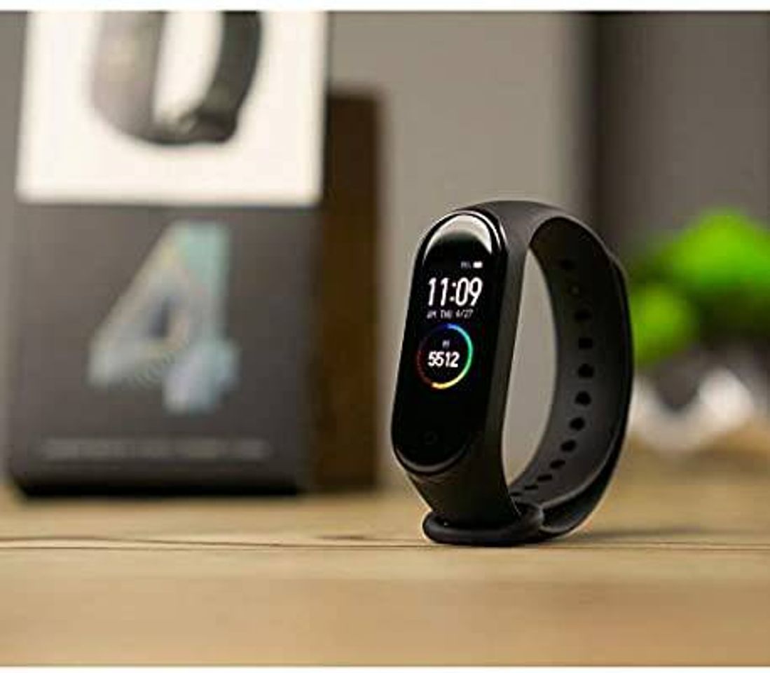 Moda Smartwatch Xiaomi Mi Band 4 Oled Preto Original Lacrado

