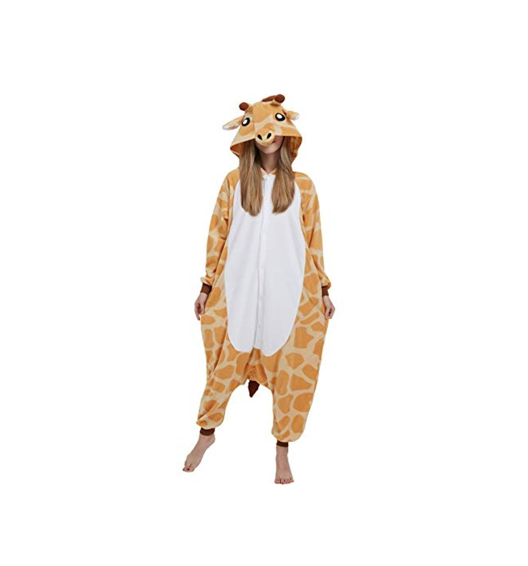 Moda DELEY Unisex Adultos Enterizo de Pijamas Ropa de Dormir con Capucha de Cosplay de Anime Carnaval Halloween