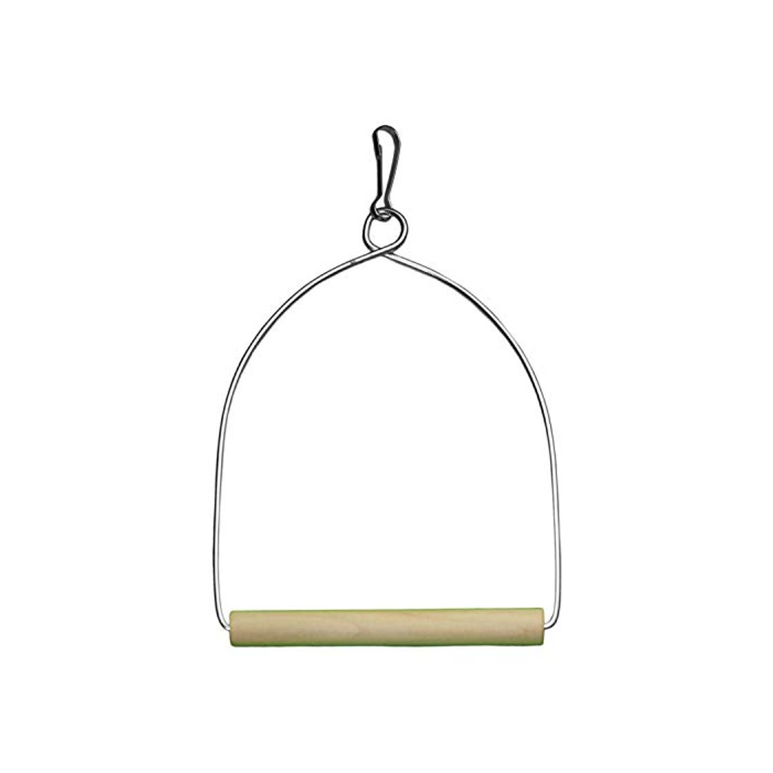 Producto Arquivet Columpio de Metal y Madera para pájaros 12 cm- Juguetes pájaros