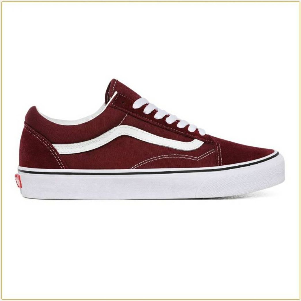 Moda Vans Old Skool bordo