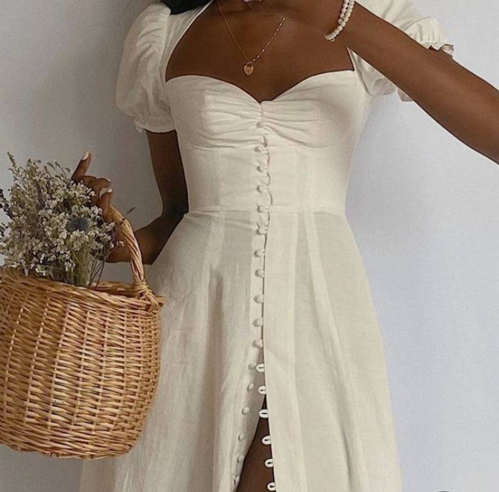 Social Vestido camponesa