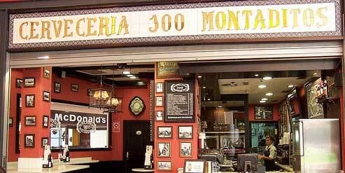 Restaurantes Cervecería 100 Montaditos