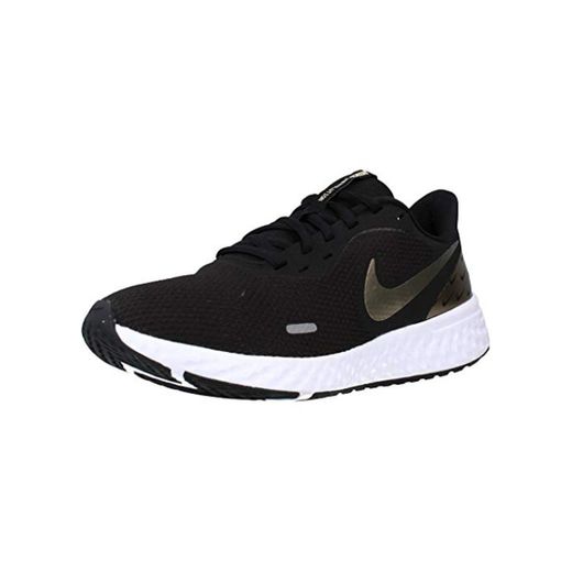 Nike Revolution 5 Zapatillas de running para mujer, color negro