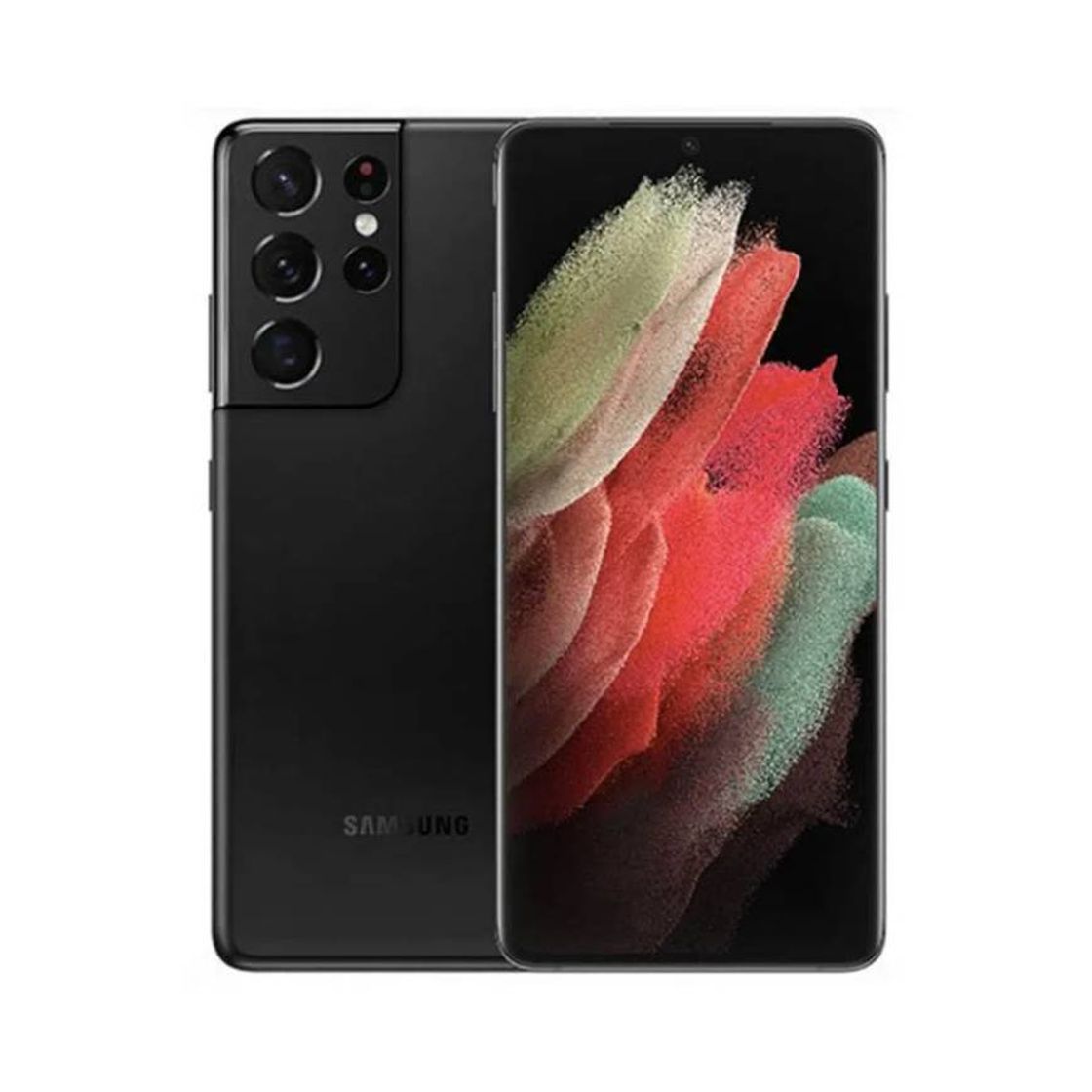 Social Smartphone Libre Samsung Galaxy S21 Ultra 5G de 128 GB con Sistema Operativo Android Color Negro