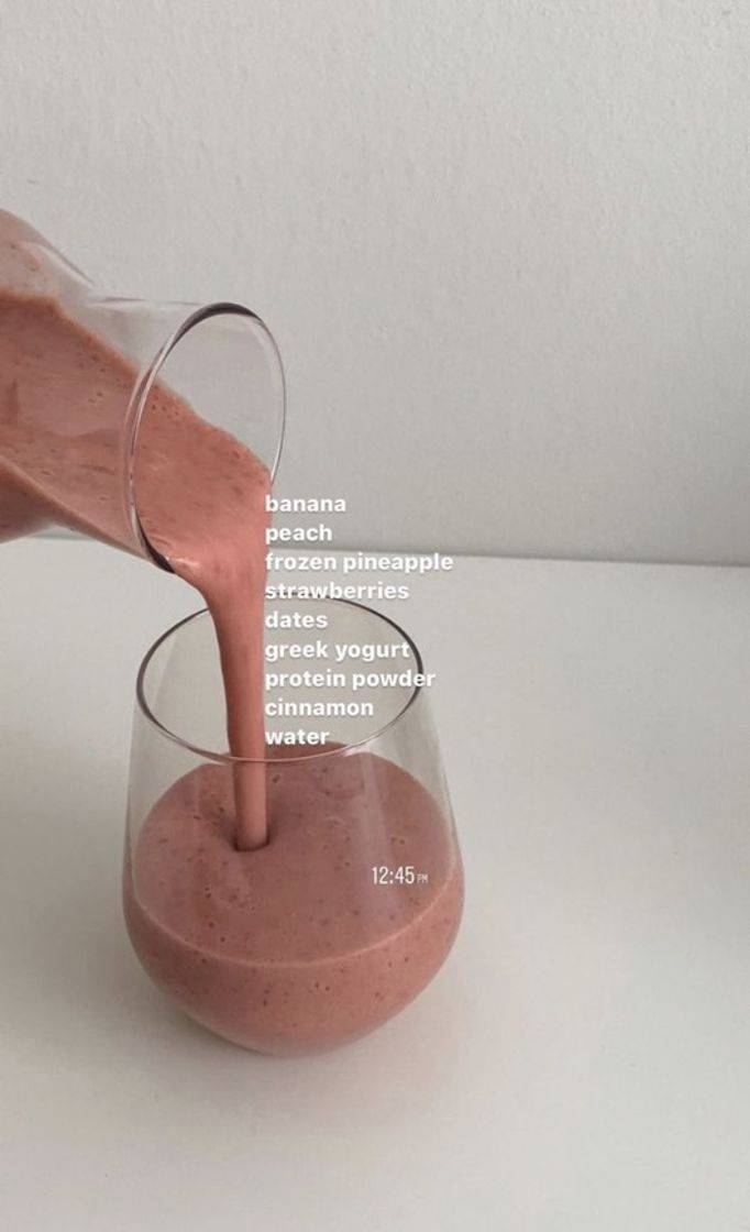 Fashion smoothie  