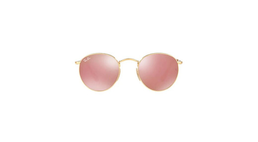 Ray Ban Round Metal 3447 Rose Gold