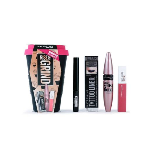 Maybelline Makeup for Her Rise & Grind Christmas Gift Set